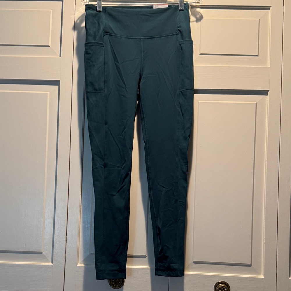 Mondetta Teal High-Waisted Leggings